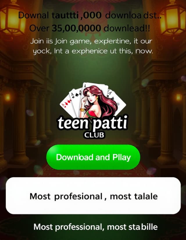 Teen Patti Club Apk Banner